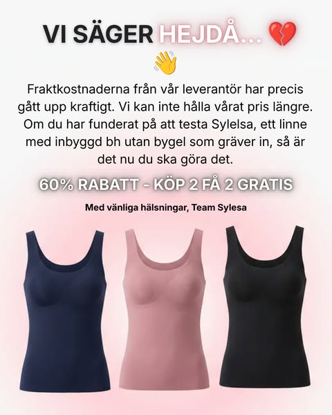 Erbjudandet tar slut snart