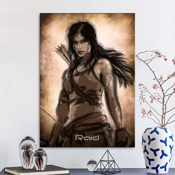 Raid Metal Poster