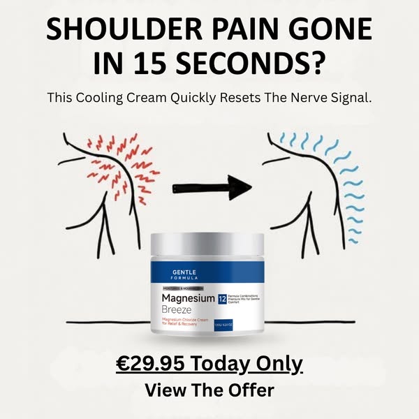 13 years of shoulder pain disappeared in 2 days