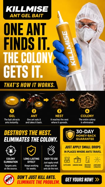 4.8 | 45,000+ Homes Protected One Solution. Zero Ants. Kills the Nest. Not Just What You See.