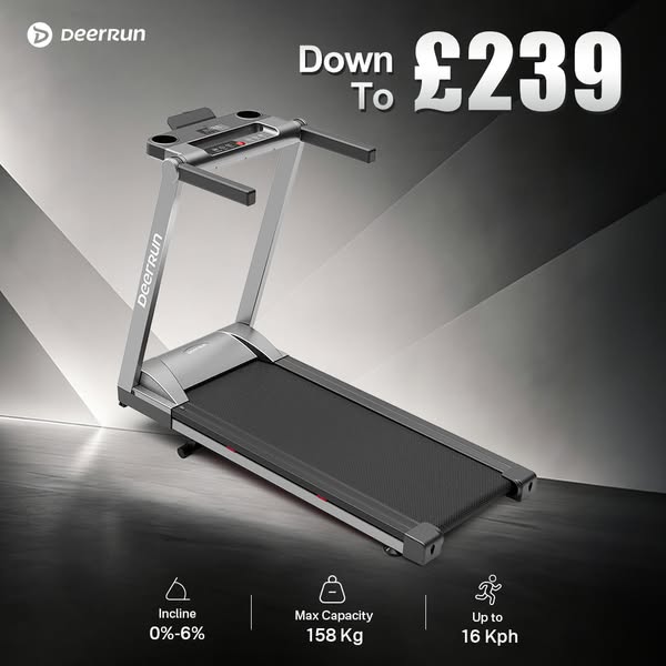 DeerRun A1 Pro Folding Incline Treadmill