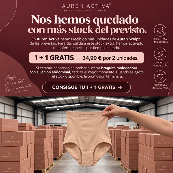 Más sujeción. Más comodidad. Más confianza
