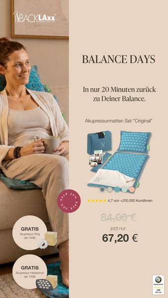 20% Rabatt + GRATIS Geschenke