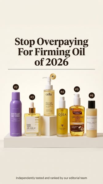 Body Firming Oils Compared: Sagging, Cellulite, Loose Skin