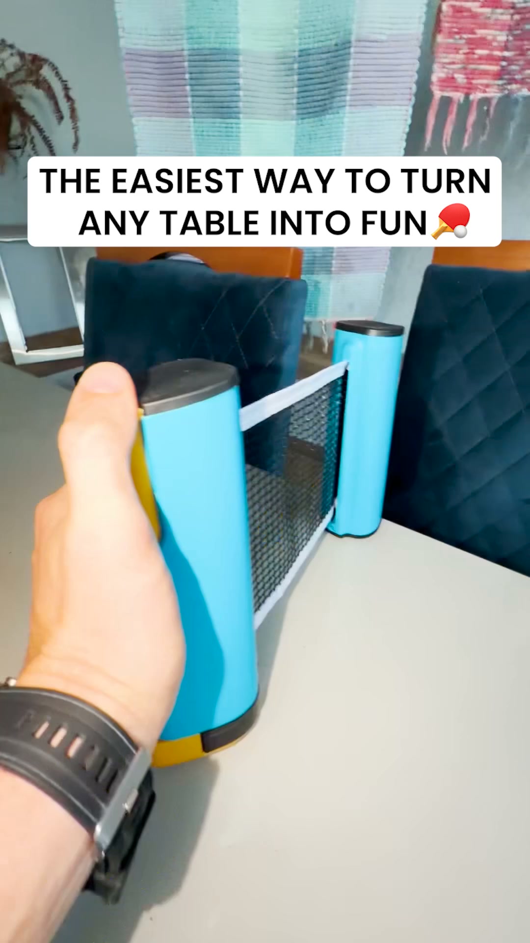 Your Dining Table Is Now A Ping Pong Court