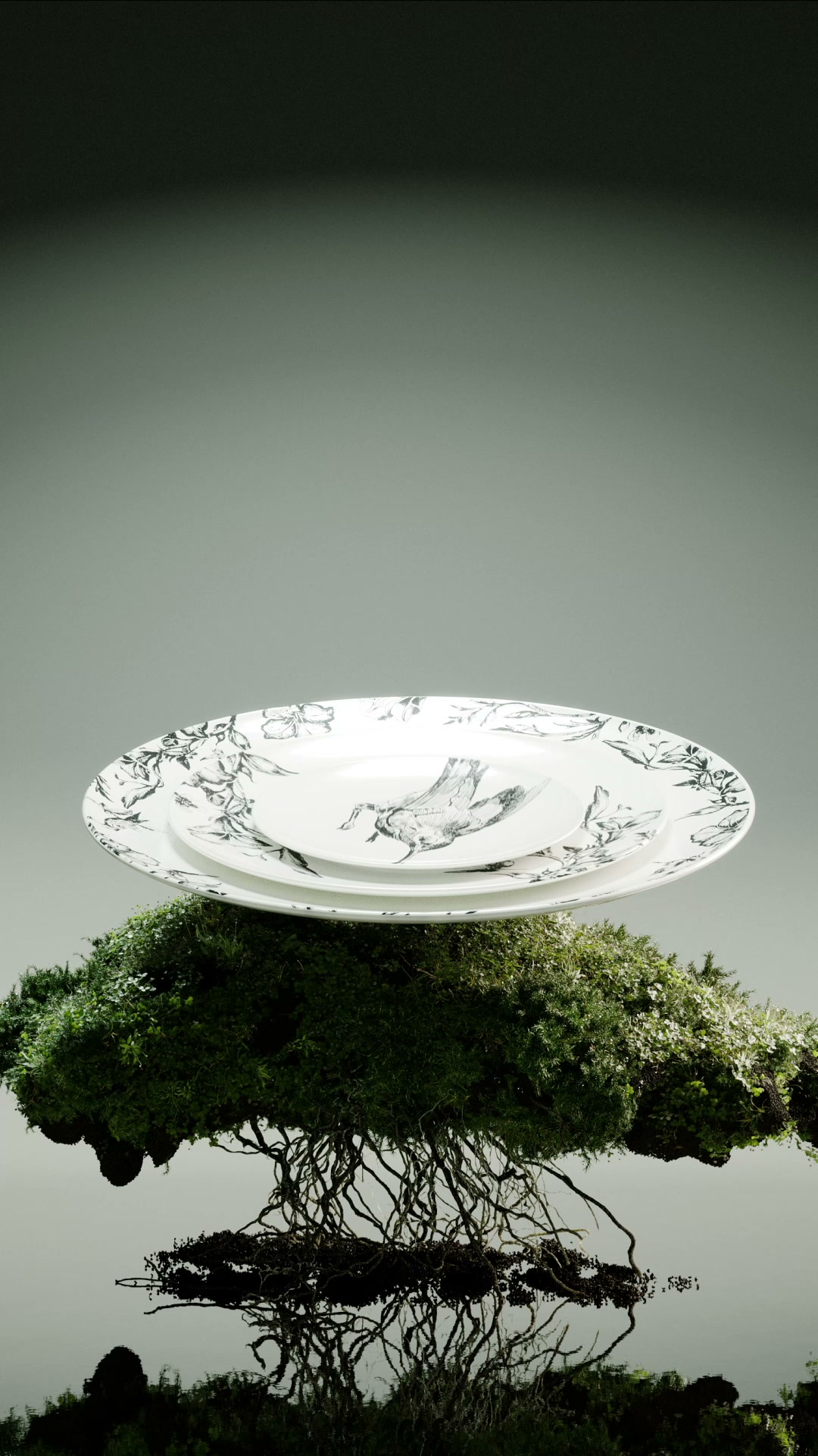 A statement in tableware