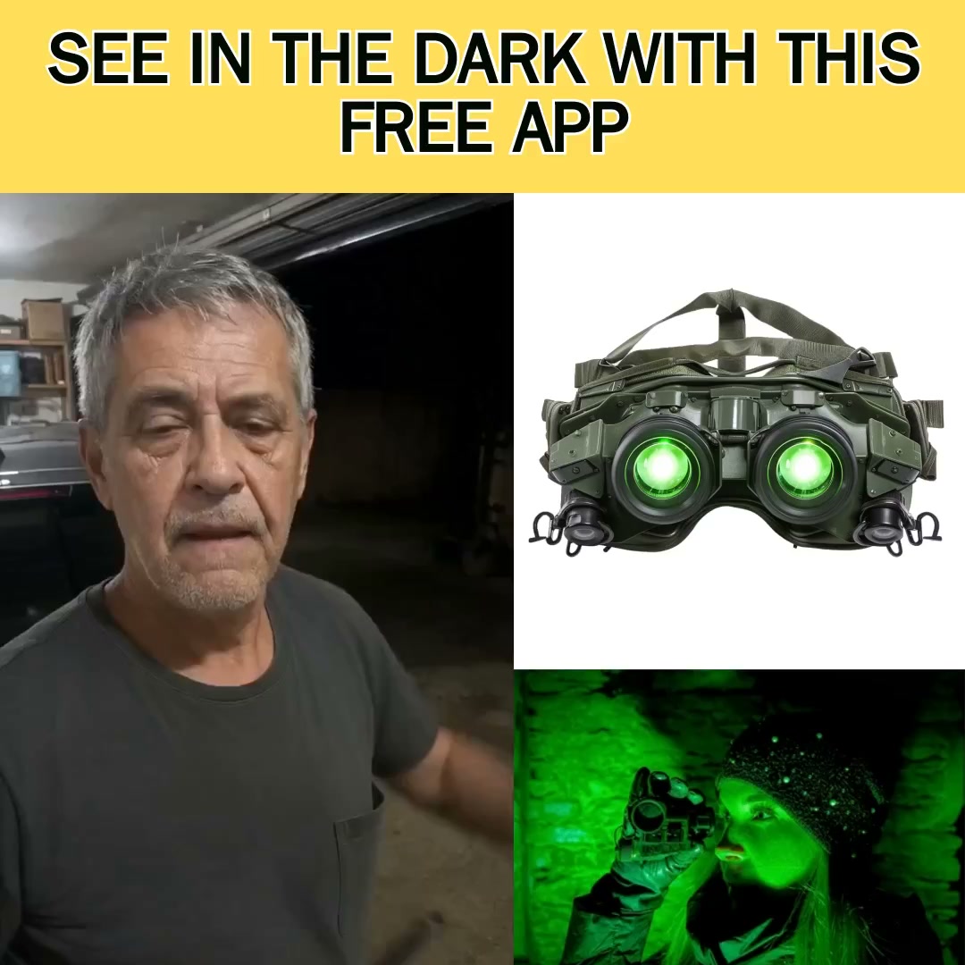 Your Phone Becomes Night Vision Goggles