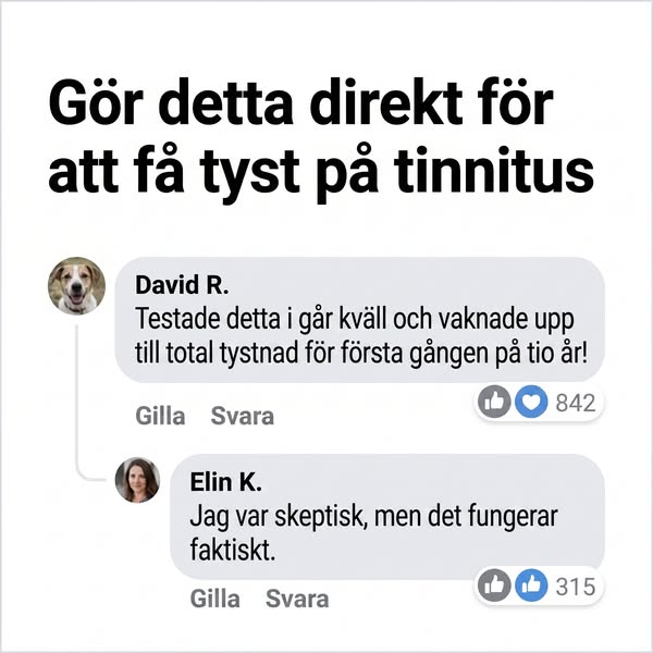 Läs det här om det tjuter i öronen