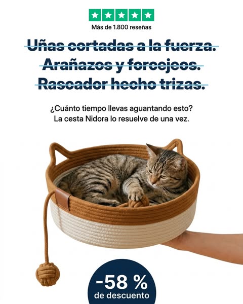 El territorio natural que lima las uñas de tu gato