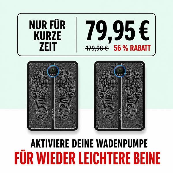 Für geschwollene Beine