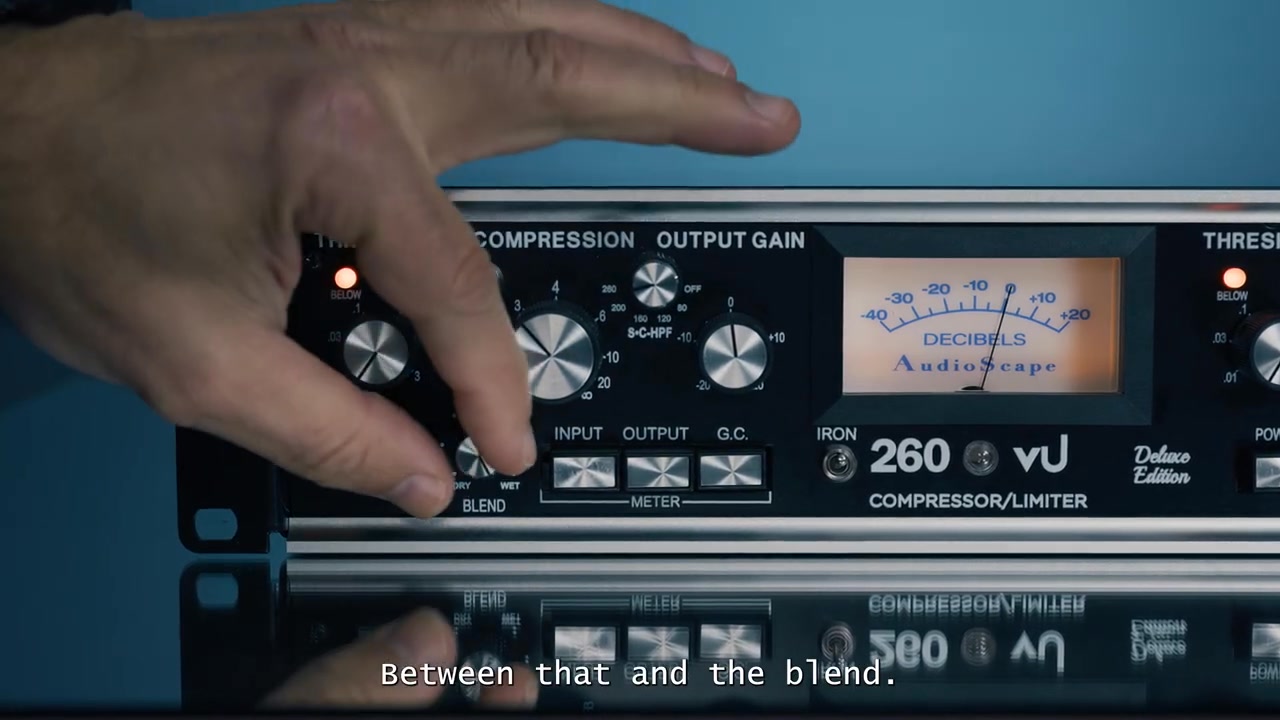 AudioScape 260VU Compressor/Limiter — Vintage Pro Audio Equipment | AudioScape Engineering Co.