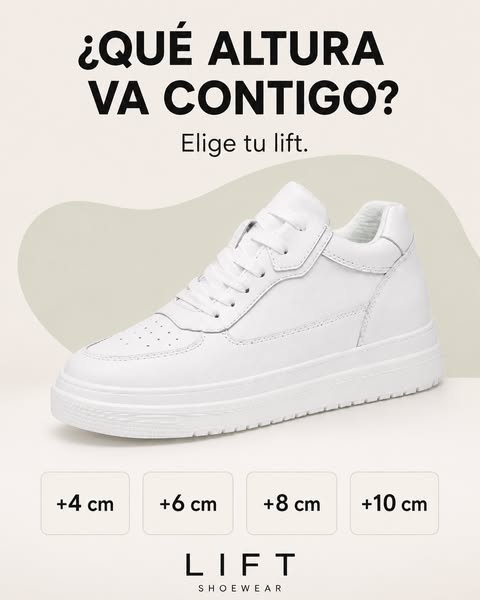 Gana hasta +10 cm de altura