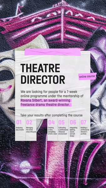 Take the Director’s Chair