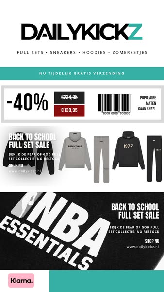 Shop Nu, Betaal Later. Tijdelijk voor €139,95.