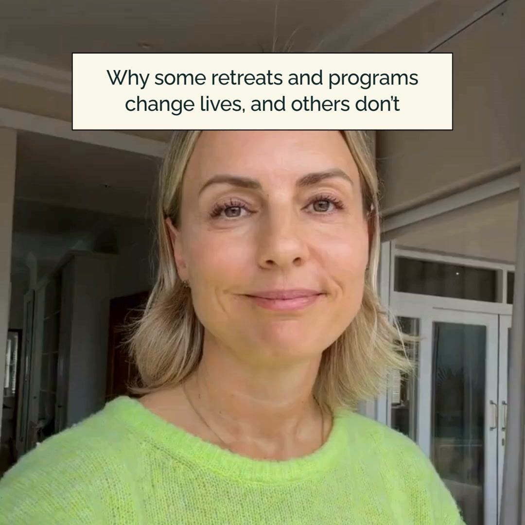 Design retreats + programs people remember for years