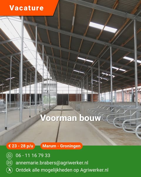 Voorman bouw | Agriwerker.nl