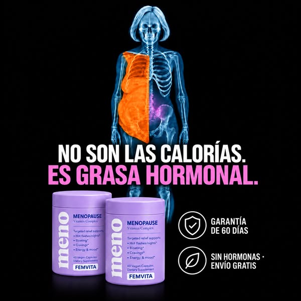 La panza de la menopausia no se va con dieta