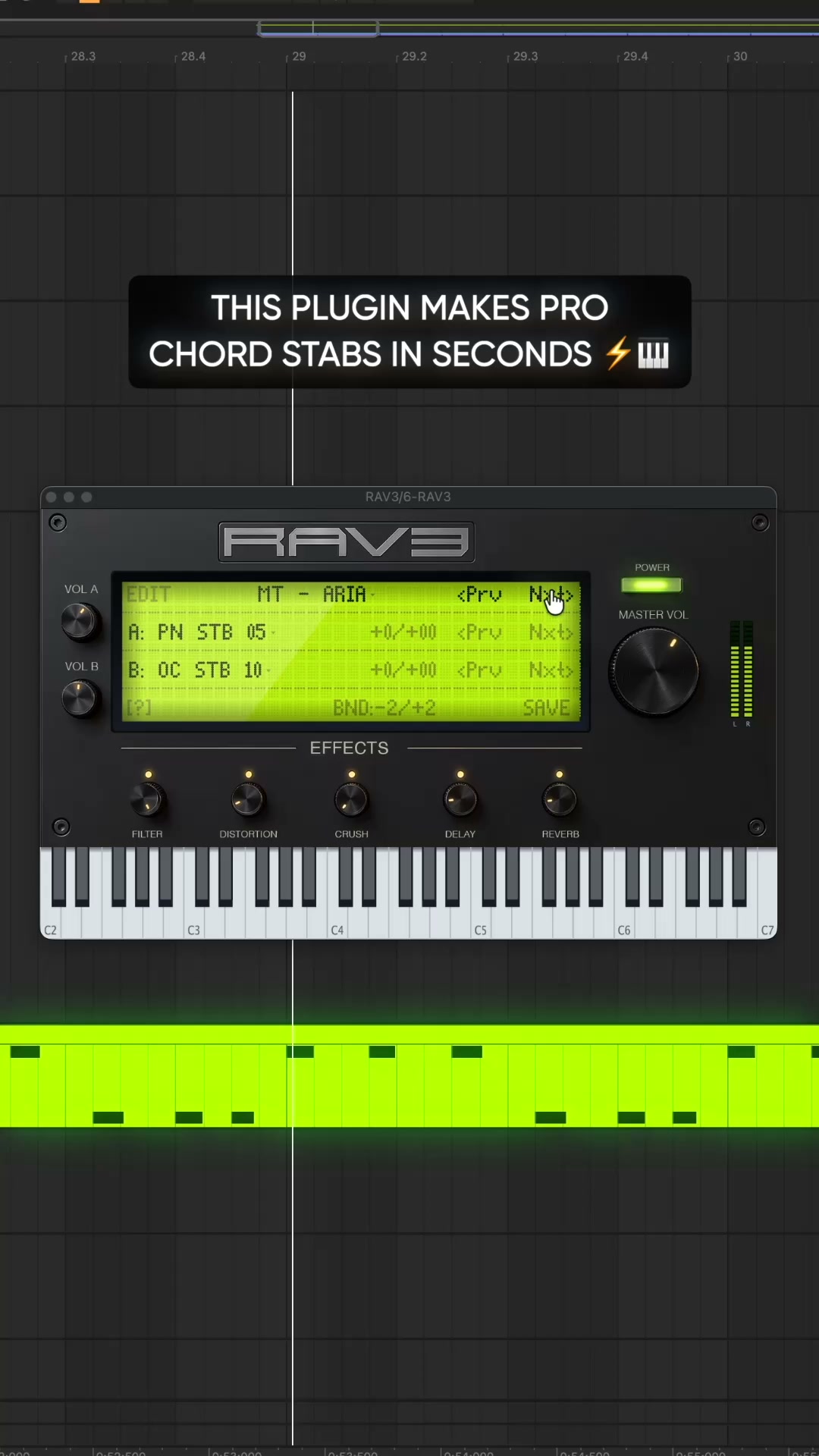 RAV3 Rave Stab Plugin