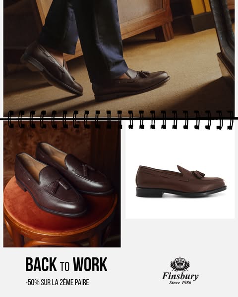 Back to Work : -50% sur la 2e paire