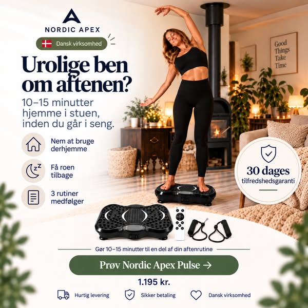 Urolige ben om aftenen?