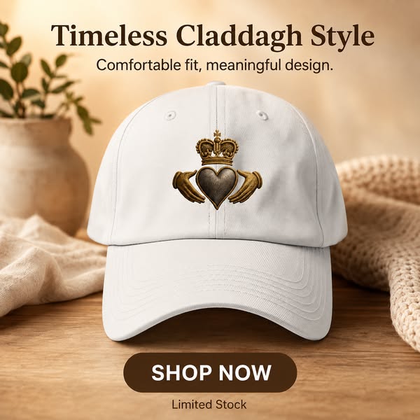 Claddagh Symbol - Baseball Cap For Big Heads