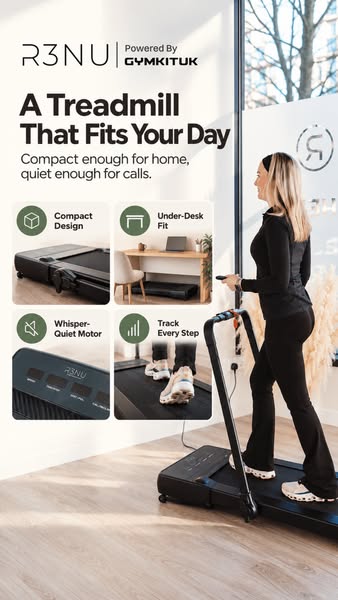 A Treadmill That Fits Your Day