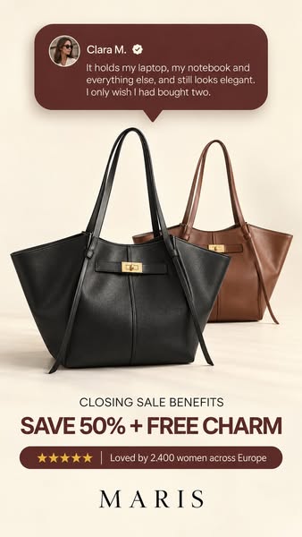 Closing Sale 50% OFF + Free wallet