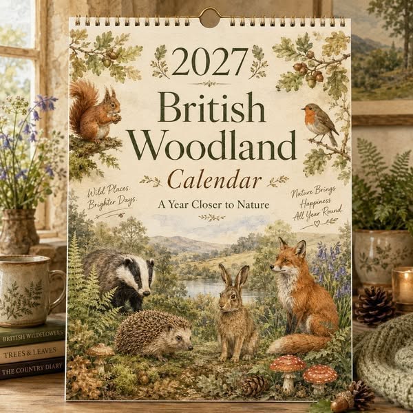 2027 British Woodland Calendar