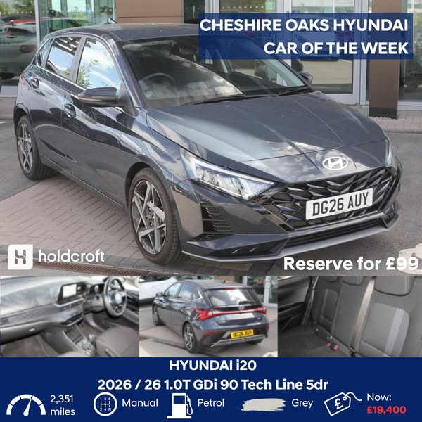 Our Pick of the Week | Hyundai i20 Tech Line