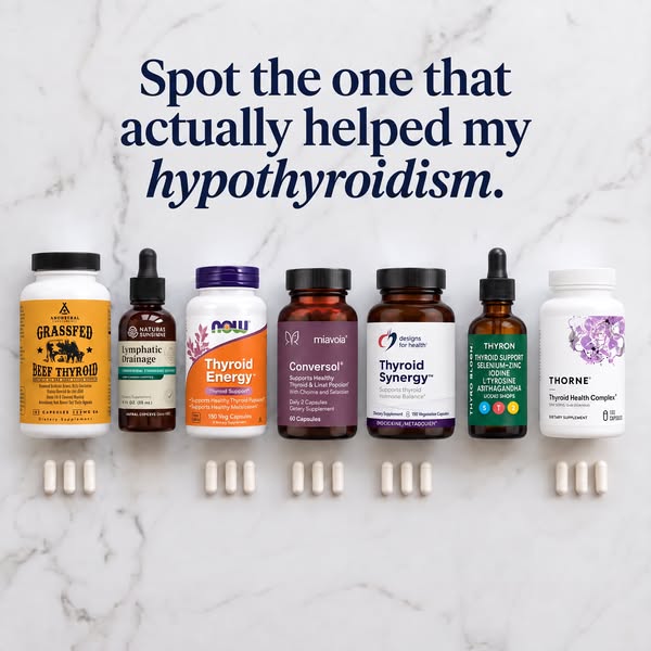 I Tested 7 Thyroid Supplements