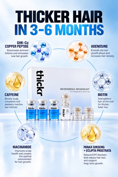Powered by copper peptides, built for thinning hair