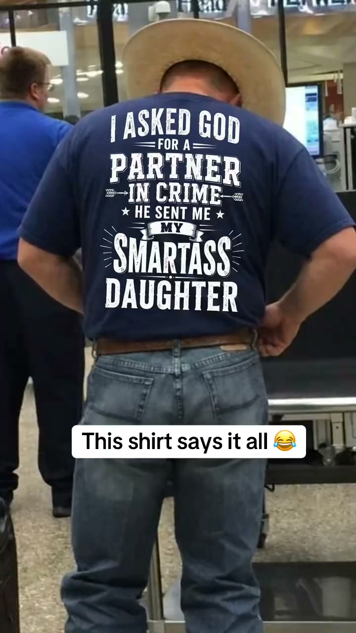 Premium Quality Faith Tee | For Dads With A Sassy Daughter