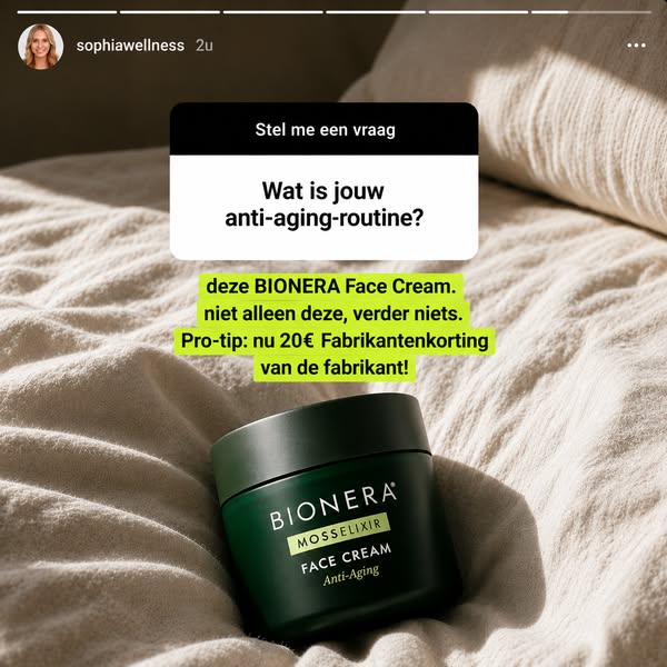 De anti-aging crème met Zwitsers bergmos