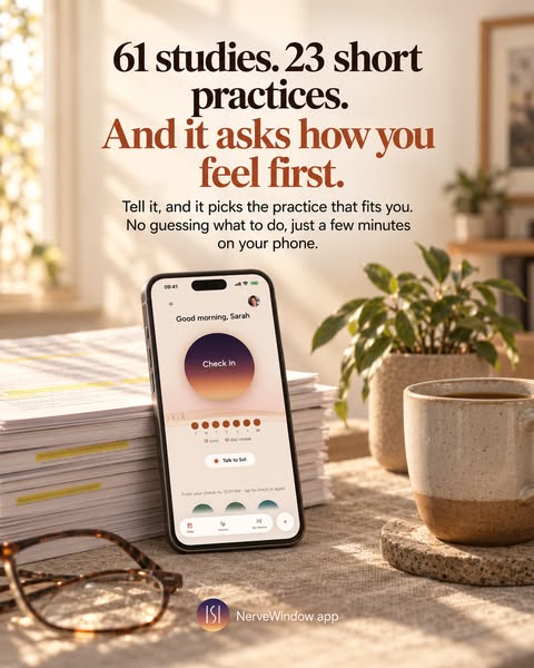 61 studies. One simple app.
