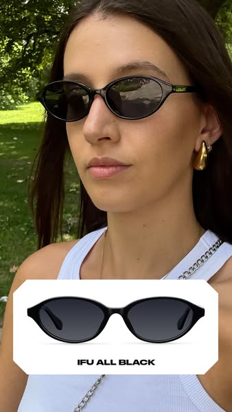 Meller | Ifu All Black - Sunglasses