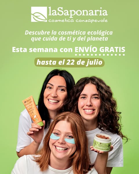 Envío gratis para cuidarte de forma consciente