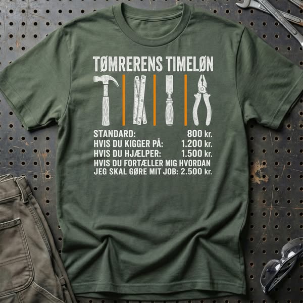 Tømrerens Timeløn – en gave der rammer