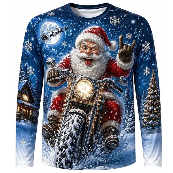 Santa Rides. Still Legendary.