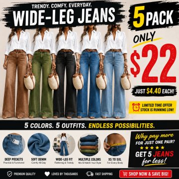 5 pack FOR ONLY $22!