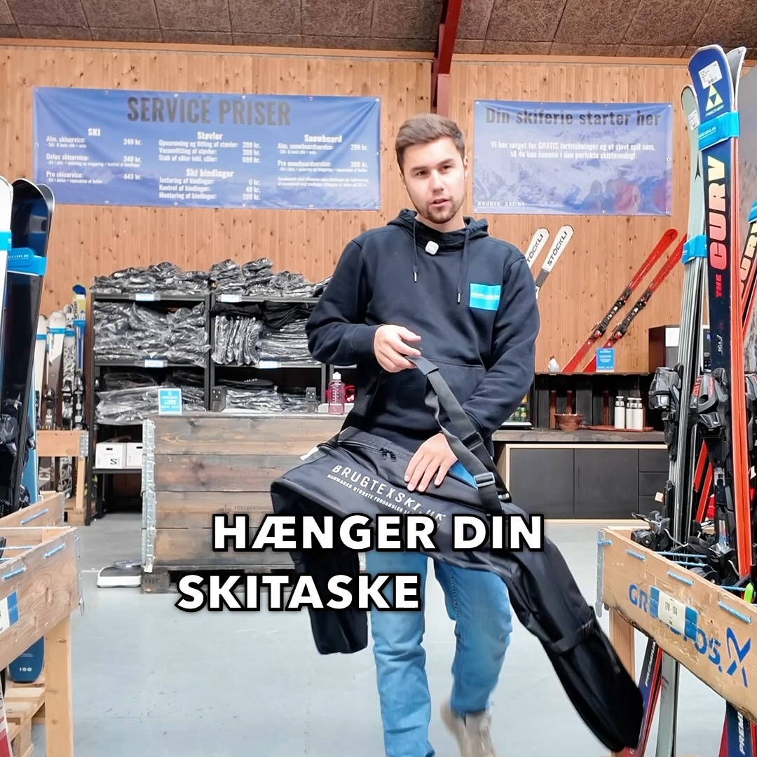 Hænger din skitaske også?