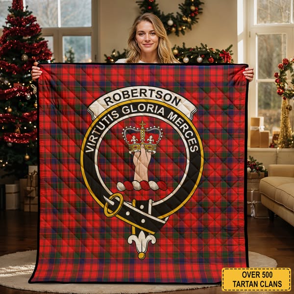 ScotsPrint’s Tartan Crest Quilt