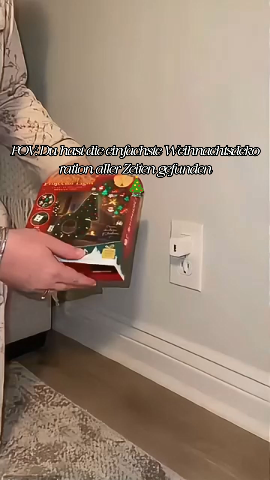 HD-USB-Weihnachtsprojektor für festliche Lichtbilder