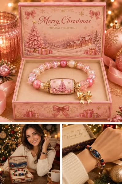 Limitierte Edition: Perlenarmband-Set „Weihnachtsgeschichte“ | Schmuck als Weihnachtsgeschenk