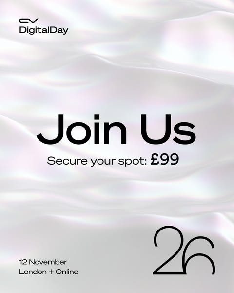 Select tickets – DigitalDay_26 – South Kensington, London