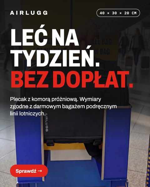 Nie płać za bagaż!