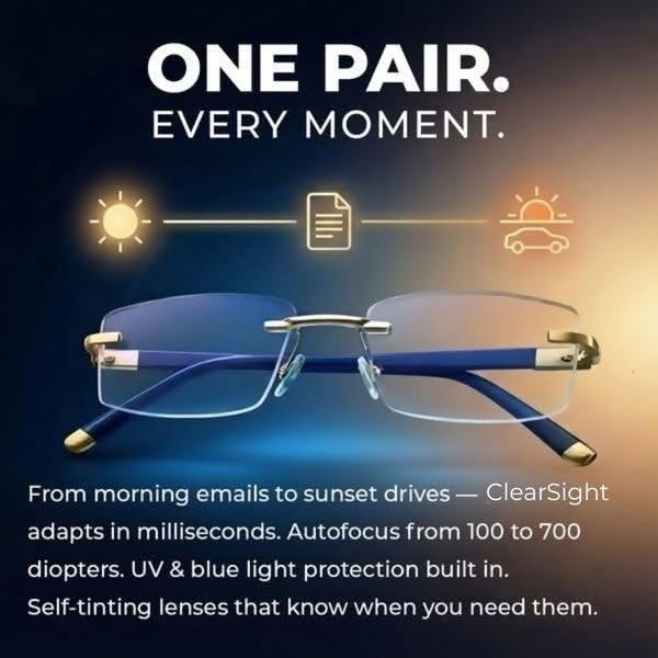 See clearly. Feel free. Finally.