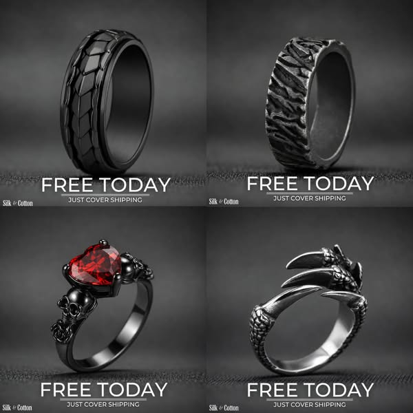 Gothic Rings Sale!