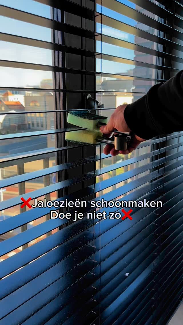 Jaloezieën schoon zonder gedoe
