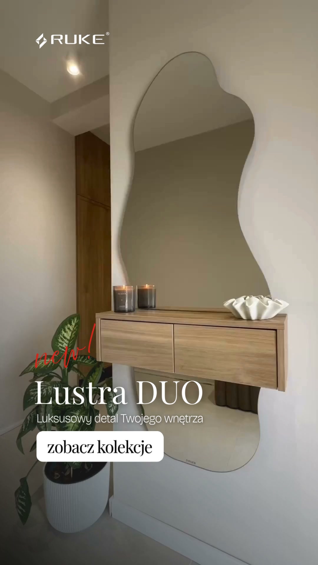 Unikalny design RUKE