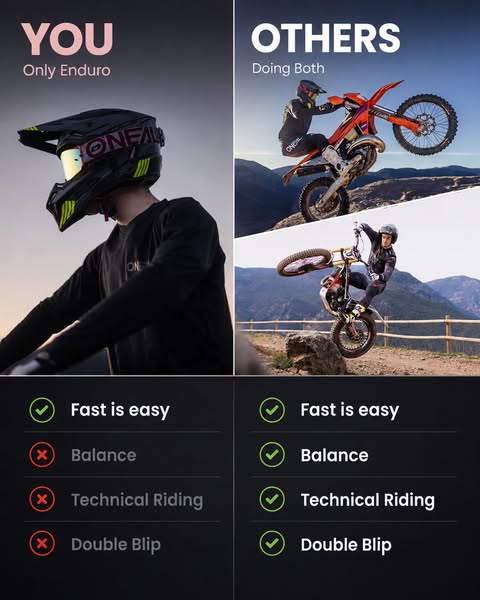 Level Up Hardenduro Skills with Trials